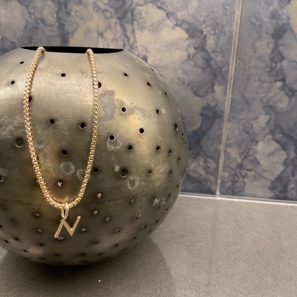 10K Gold Plated Italian Thin Box Chain Necklace, 18” NWT - Picture 4 of 4